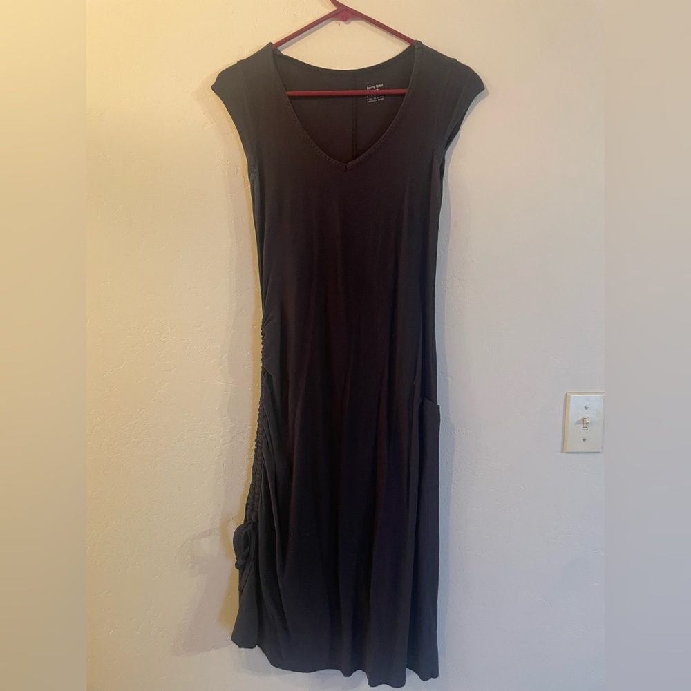 Horny Toad Classic Black/gray Maxi Dress
